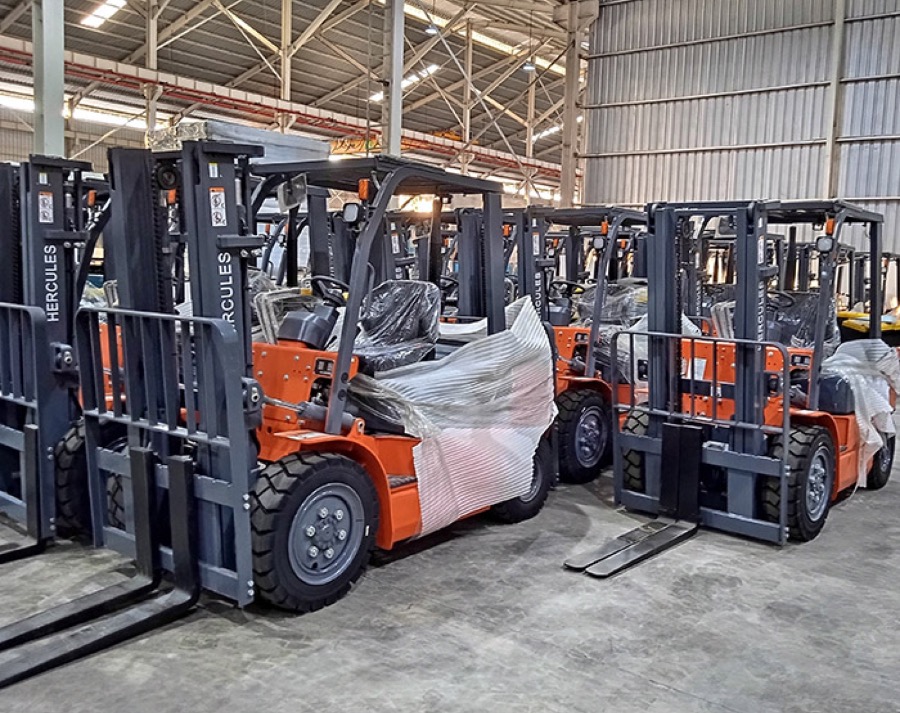 Forklift diesel dan electric