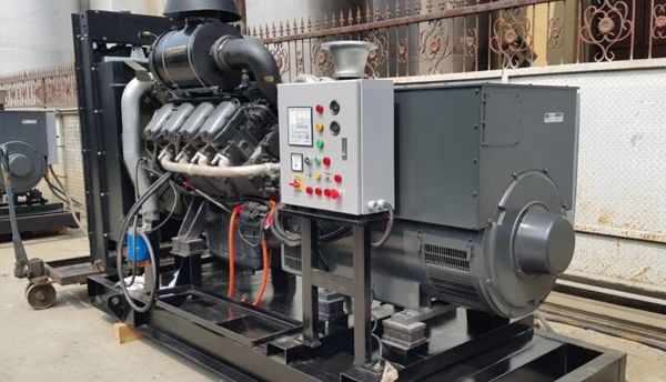Genset open type kapasitas besar